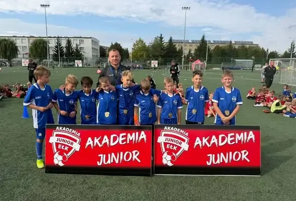 Orlicy z Białej Piskiej na turnieju Junior Cup w Ełku