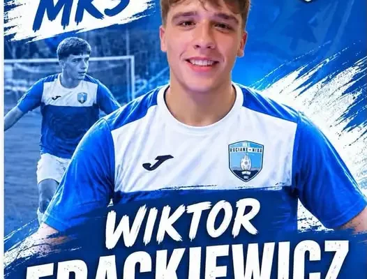 Wiktor Frąckiewicz nowym zawodnikiem MKS Ruciane-Nida