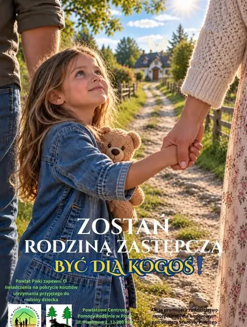 Powiat Piski szuka rodzin zastępczych. „Nie musisz być idealny”
