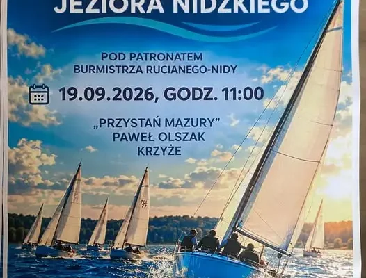 Regaty o Błękitną Wstęgę Jeziora Nidzkiego – żeglarskie święto na Mazurach
